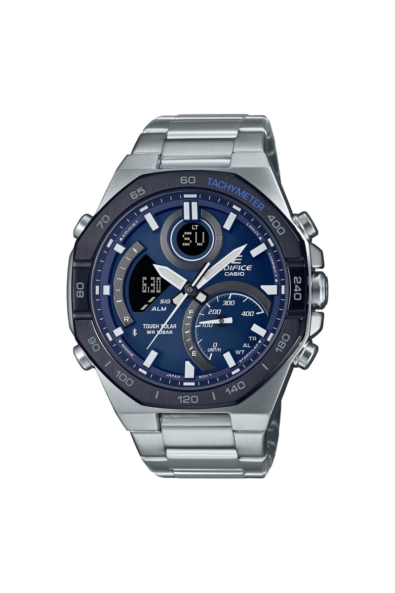 Casio Edifice Blue Stainless Steel Solar ECB-950DB-2AEF