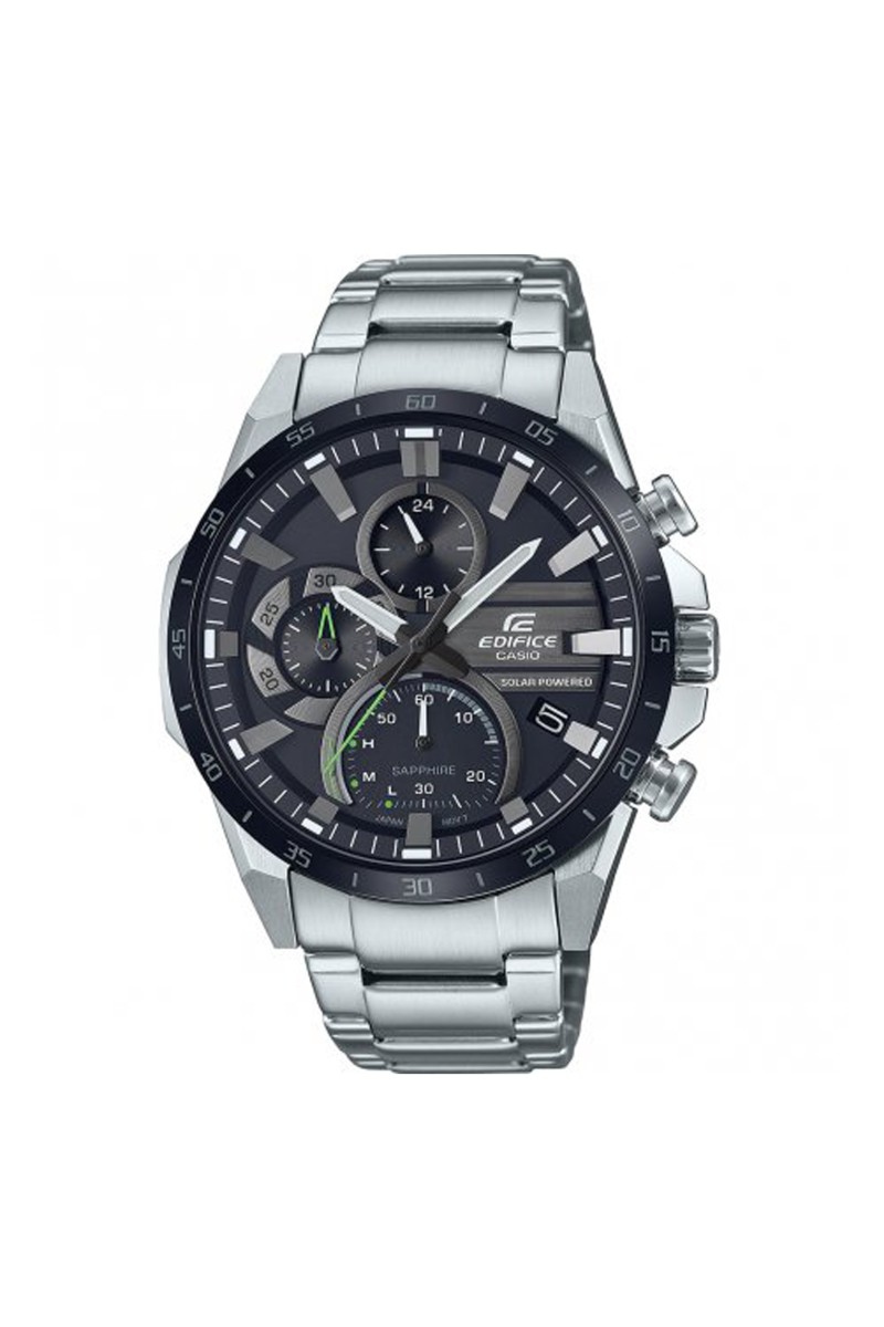 Casio Edifice Black Stainless Steel Solar EFS-S620DB-1AVUEF