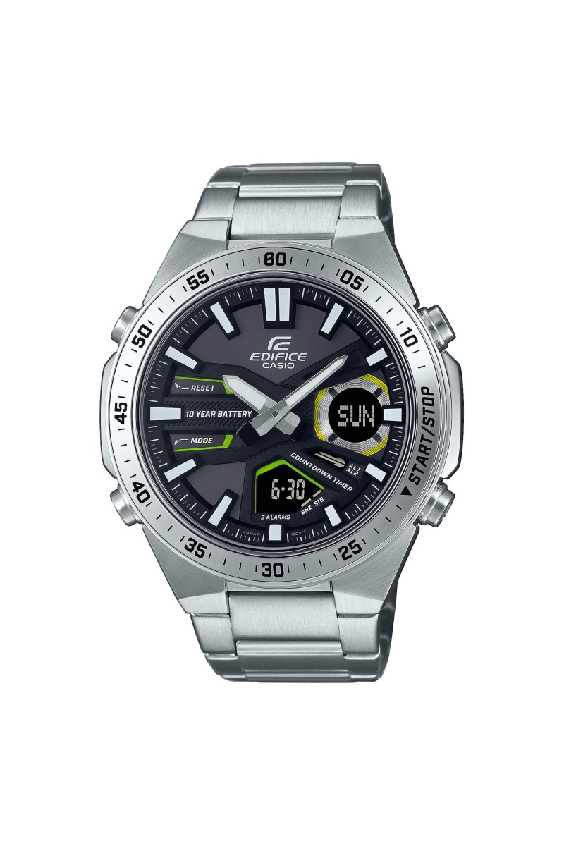 Casio Edifice Black Stainless Steel EFV-C110D-1A3VEF