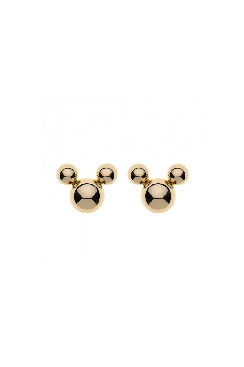 Σκουλαρίκια Mickey Mouse DISNEY Χρυσό 9Κ