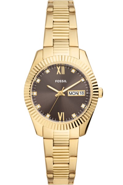 FOSSIL Scarlette Gold Stainless Steel Bracelet ES5206 FOSSIL Scarlette Gold Stainless Steel Bracelet ES5206