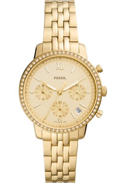 FOSSIL Neutra Chronograph Gold Stainless Steel Bracelet ES5219 FOSSIL Neutra Chronograph Gold Stainless Steel Bracelet ES5219
