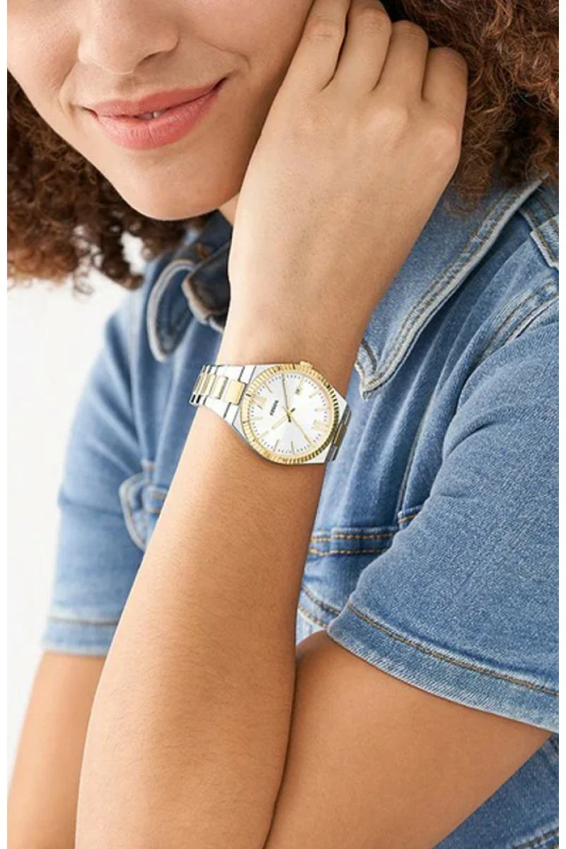 FOSSIL Scarlette Two-Tone Stainless Steel Bracelet ES5259