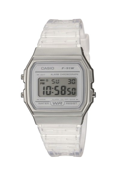 Casio Standard White Rubber Strap F-91WS-7EF Casio Standard White Rubber Strap F-91WS-7EF