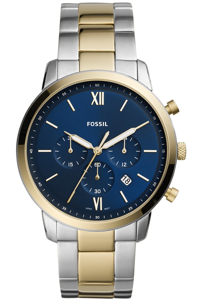 FOSSIL Neutra Two Tone Stainless Steel Chronograph FS5706