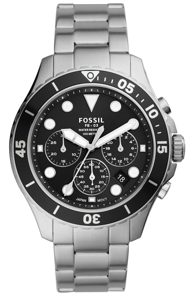 FOSSIL FB-03 Stainless Steel Chronograph FS5725