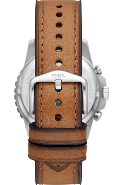 FOSSIL FB-01 Brown Leather Chronograph FS5914 FOSSIL FB-01 Brown Leather Chronograph FS5914