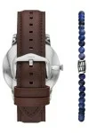 FOSSIL The Minimalist BoxSet Eco Brown Leather Strap FS5966SET