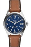 FOSSIL Defender Solar Brown Leather Strap FS5975