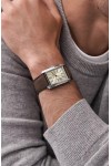 FOSSIL Carraway Brown Leather Strap FS6012