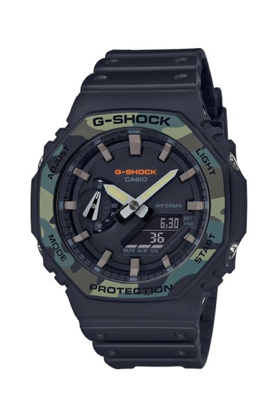 Casio Gshock Anadigi Black Rubber Strap GA-2100SU-1AER Casio Gshock Anadigi Black Rubber Strap GA-2100SU-1AER