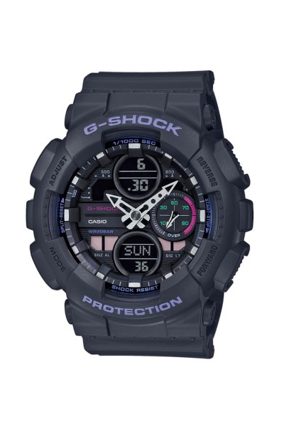 Casio Gshock Black Rubber Strap GMA-S140-8AER Casio Gshock Black Rubber Strap GMA-S140-8AER