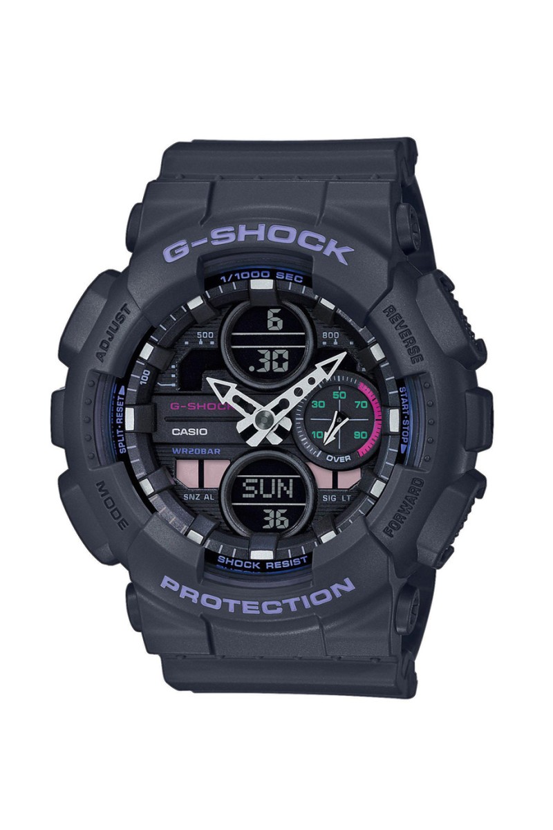 Casio Gshock Black Rubber Strap GMA-S140-8AER