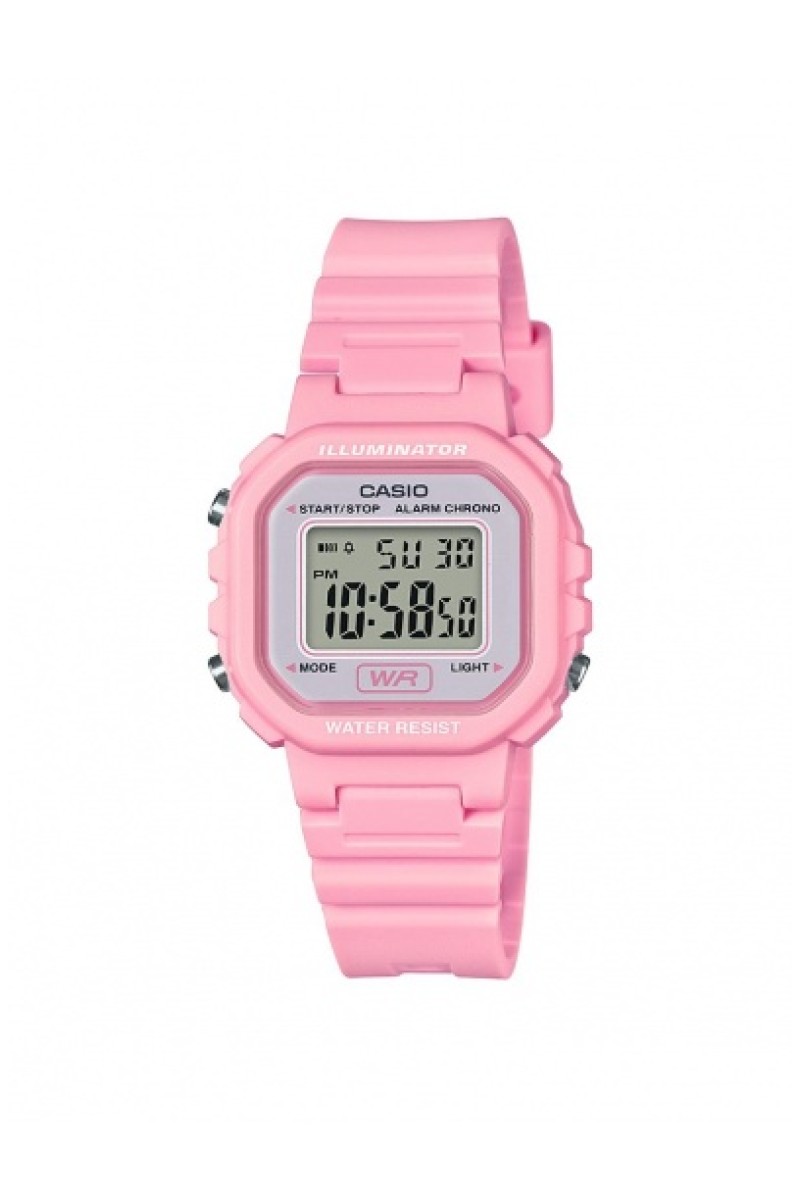 Casio Standard Pink Rubber Strap LA-20WH-4A1EF