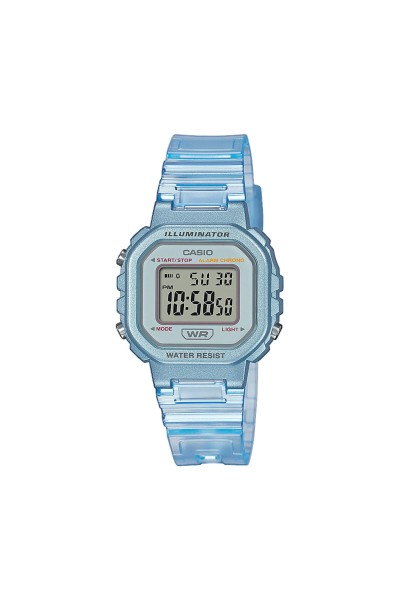 Casio Standard Blue Rubber Strap LA-20WHS-2AEF Casio Standard Blue Rubber Strap LA-20WHS-2AEF