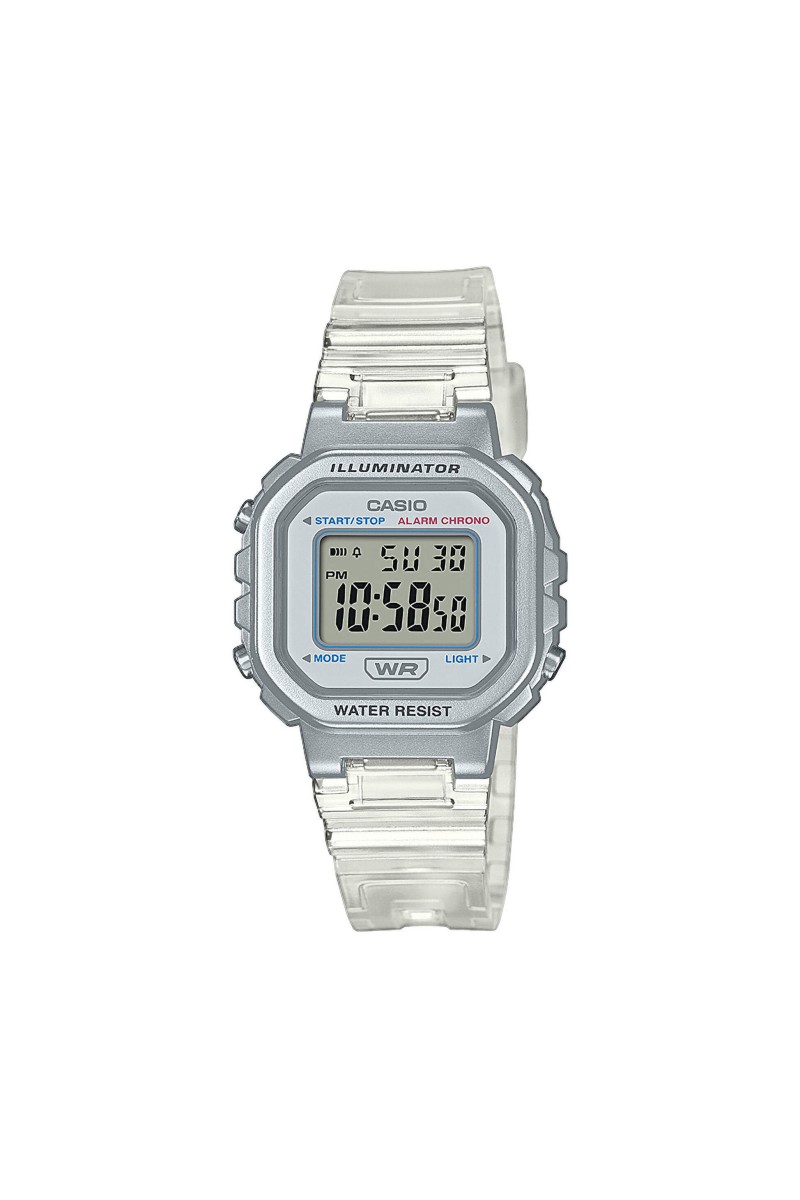 Casio Standard White Rubber Strap LA-20WHS-7AEF