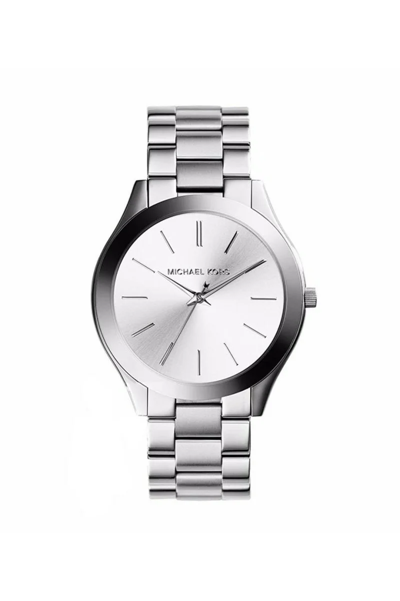 Michael Kors Slim Runway Silver Bracelet MK3178