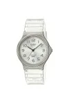 Casio Standard White Rubber Strap MQ-24S-7BEF