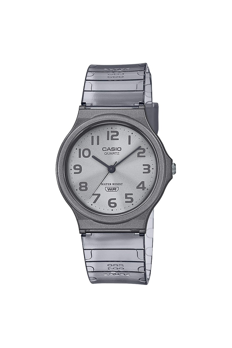 Casio Standard Grey Rubber Strap MQ-24S-8BEF