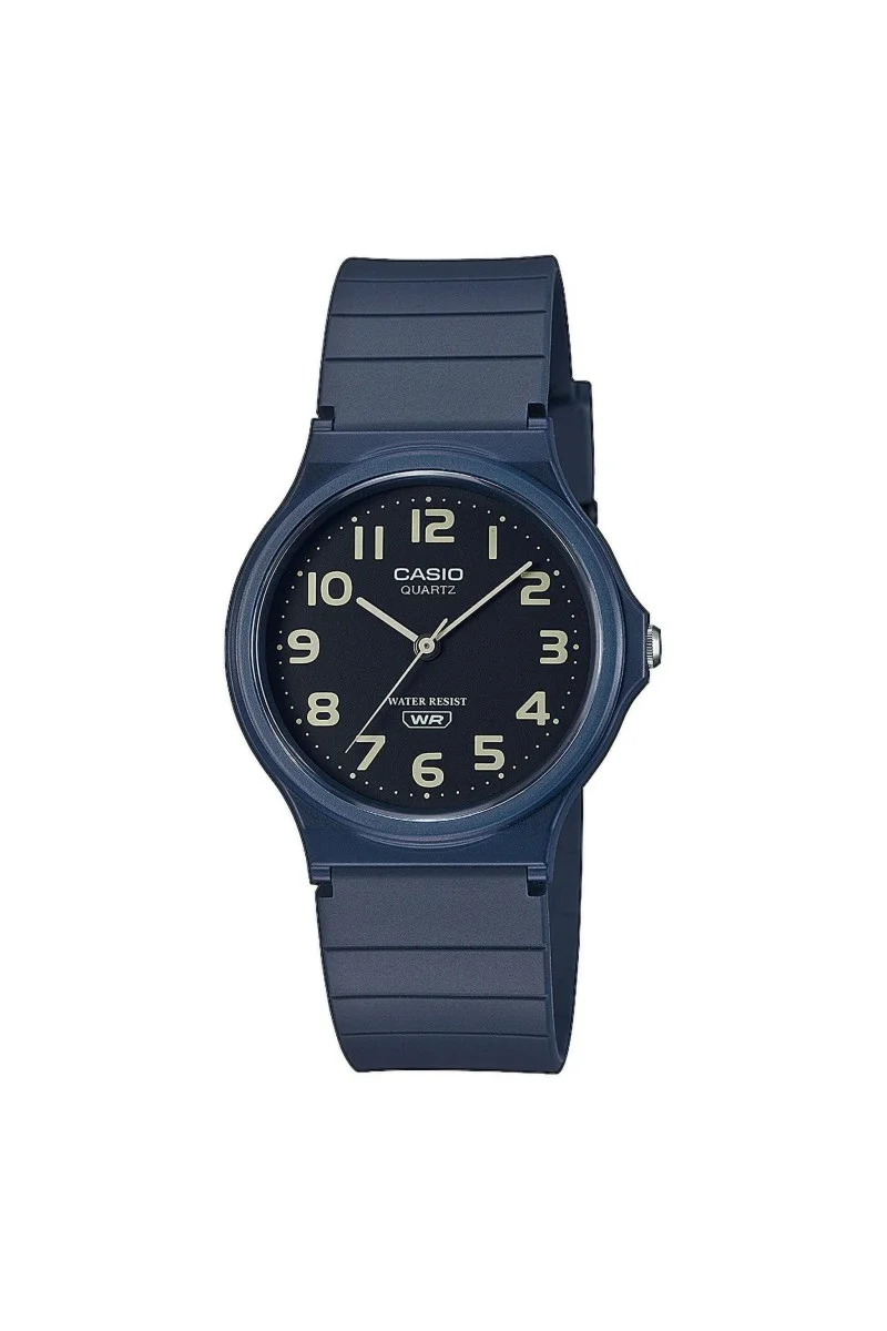 Casio Standard Blue Rubber Strap MQ-24UC-2BEF