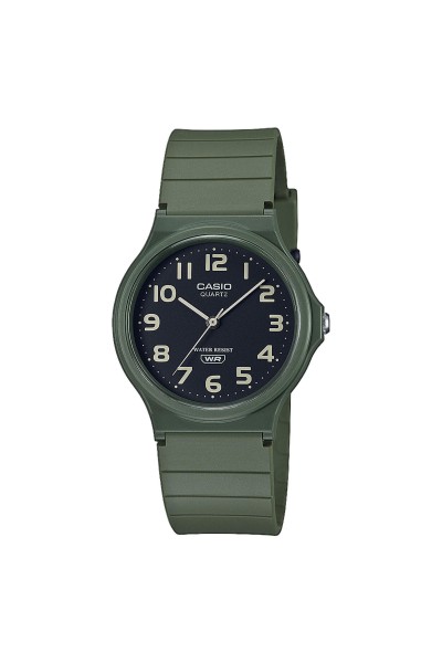 Casio Standard Green Rubber Strap MQ-24UC-3BEF Casio Standard Green Rubber Strap MQ-24UC-3BEF