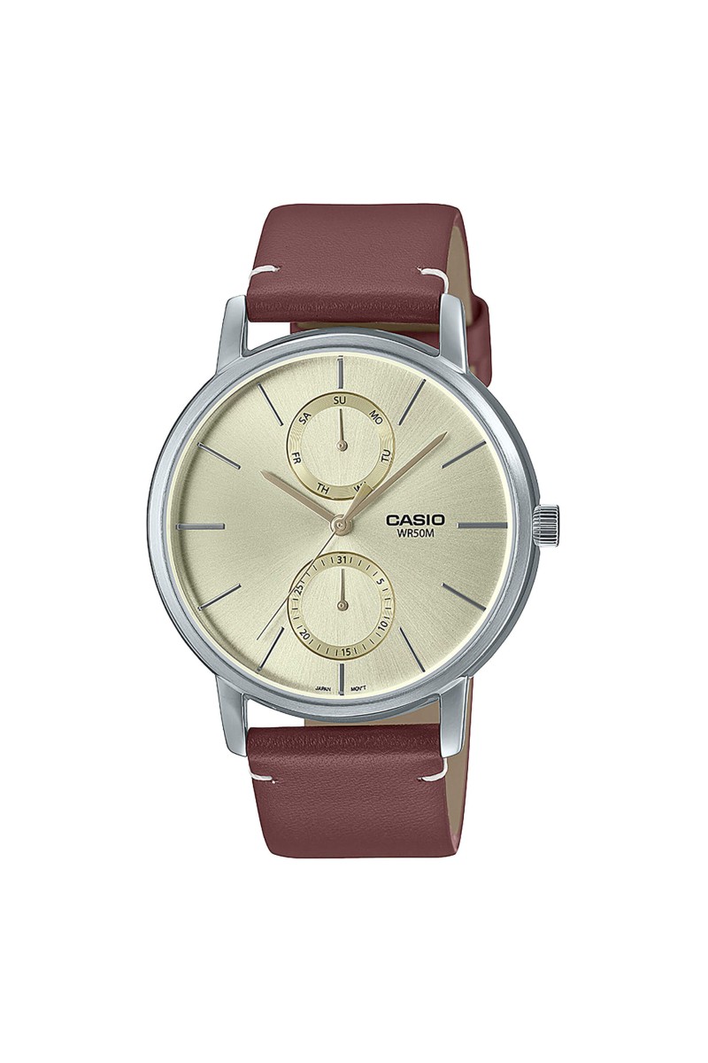 Casio Standard Leather Strap MTP-B310L-9AVEF