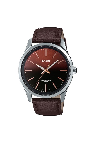 Casio Standard Leather Strap MTP-E180L-5AVEF Casio Standard Leather Strap MTP-E180L-5AVEF