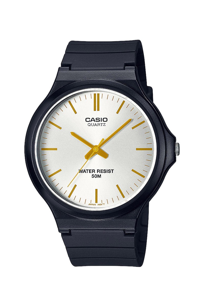 Casio Standard Black Rubber Strap MW-240-7E3VEF