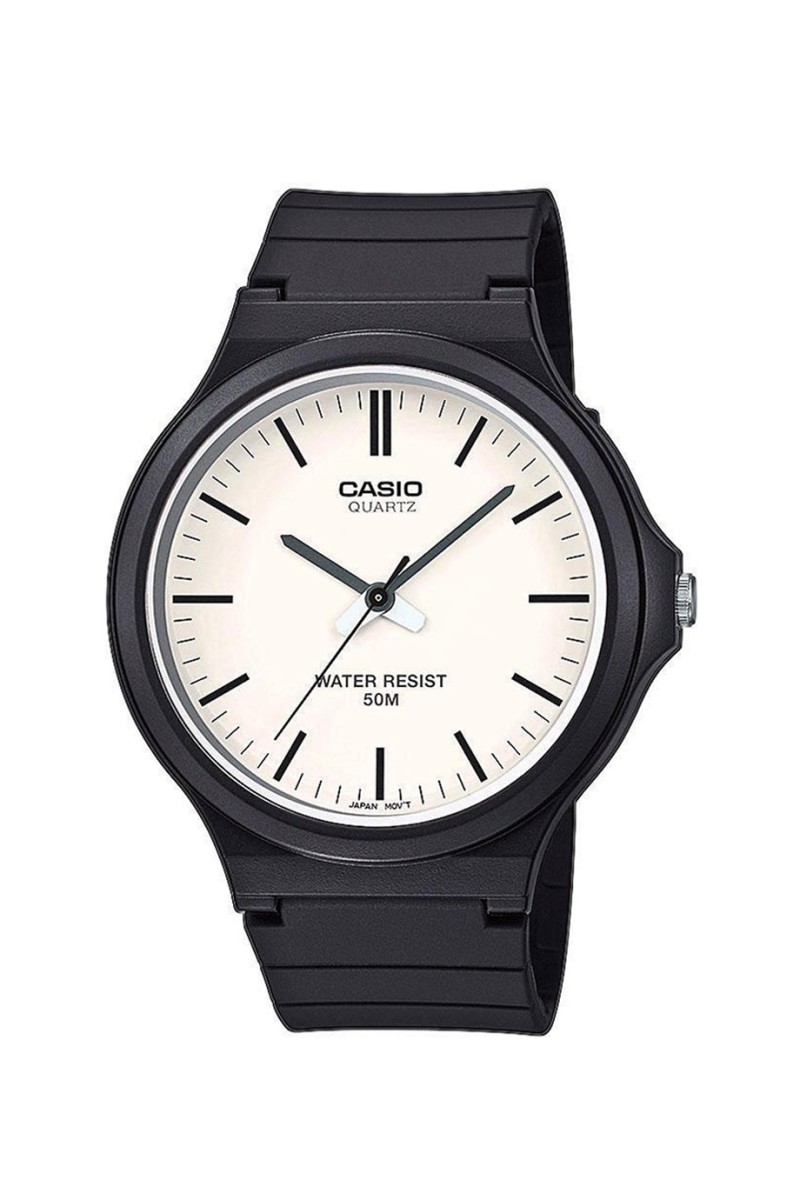 Casio Standard Black Rubber Strap MW-240-7EVEF