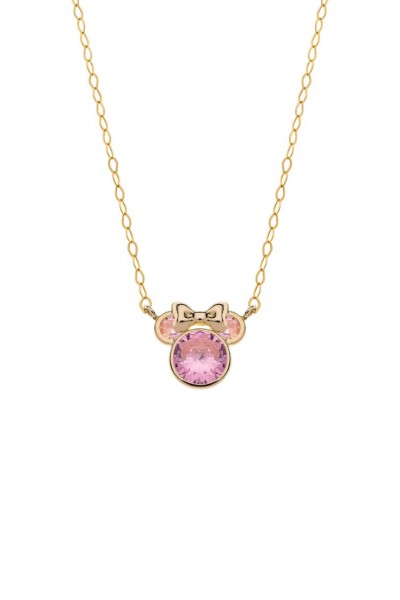 Κολιέ Minnie Mouse DISNEY Χρυσό 9Κ