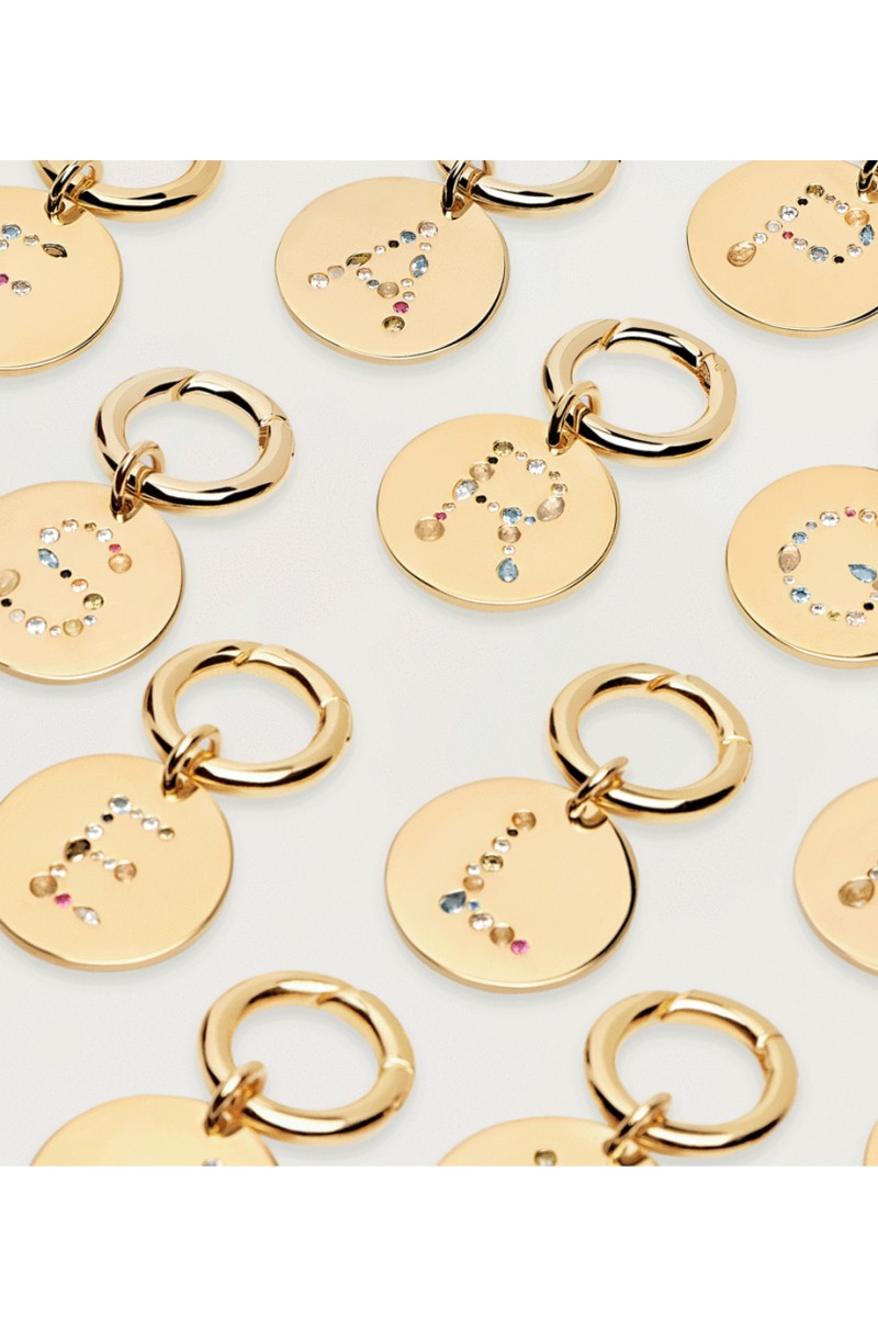 PD PAOLA Letter Pet Charm Γράμμα C