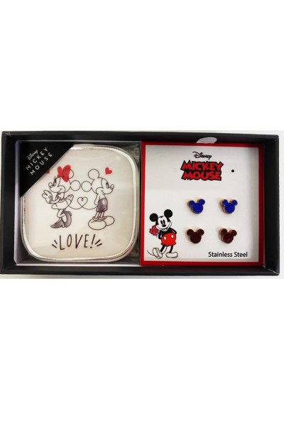 Σετ Σκουλαρίκια Mickey Mouse DISNEY Σετ Σκουλαρίκια Mickey Mouse DISNEY