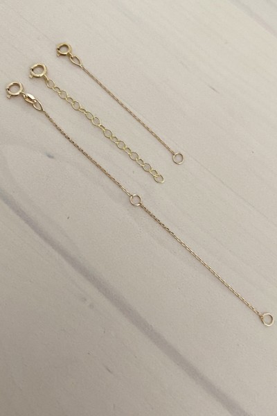 Size Matters 5cm Επέκταση Χρυσή 14Κ Κρικάκια