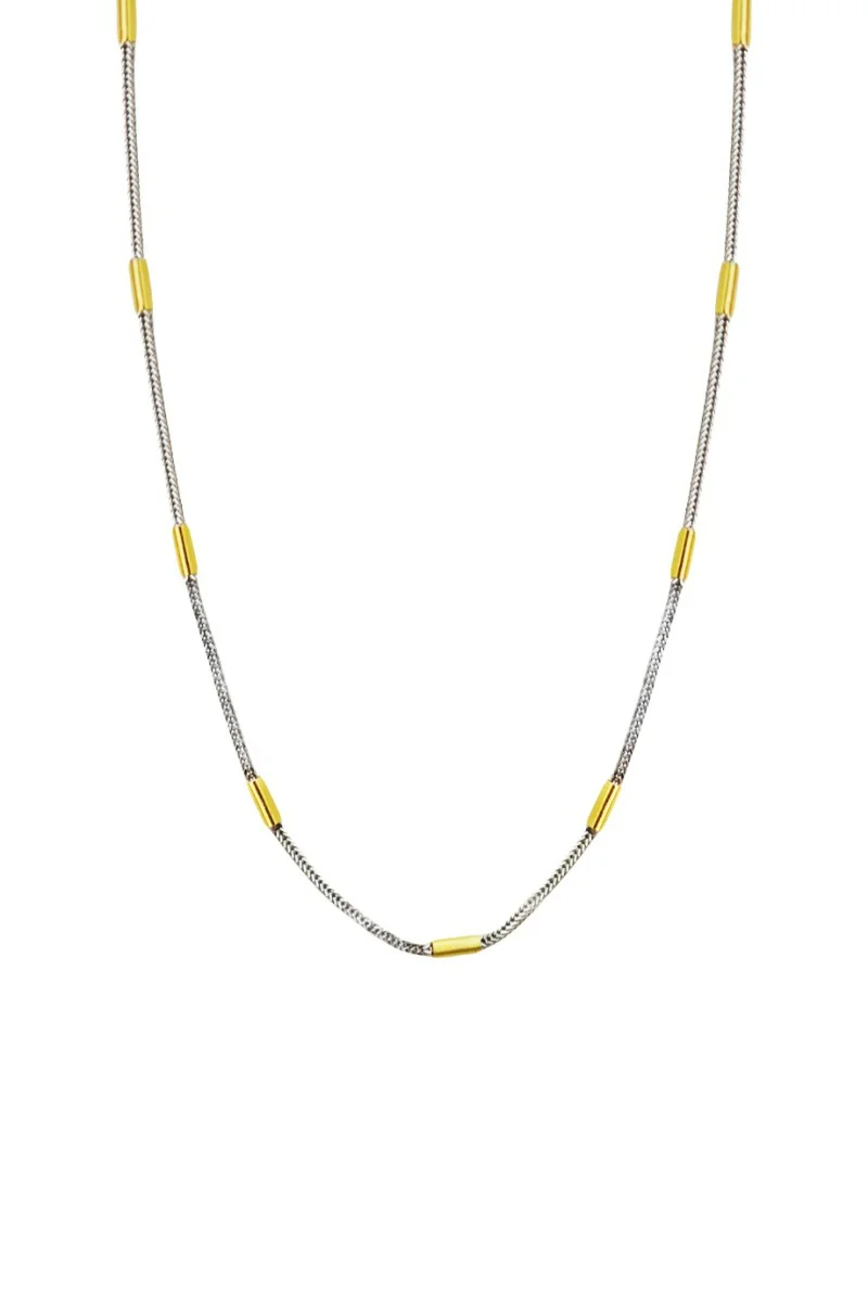 Κολιέ Χρυσό 14Κ SeeK for Gold Serious You 45cm