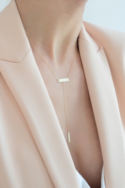 Κολιέ Χρυσό 14Κ SeeK for Gold Drop Line