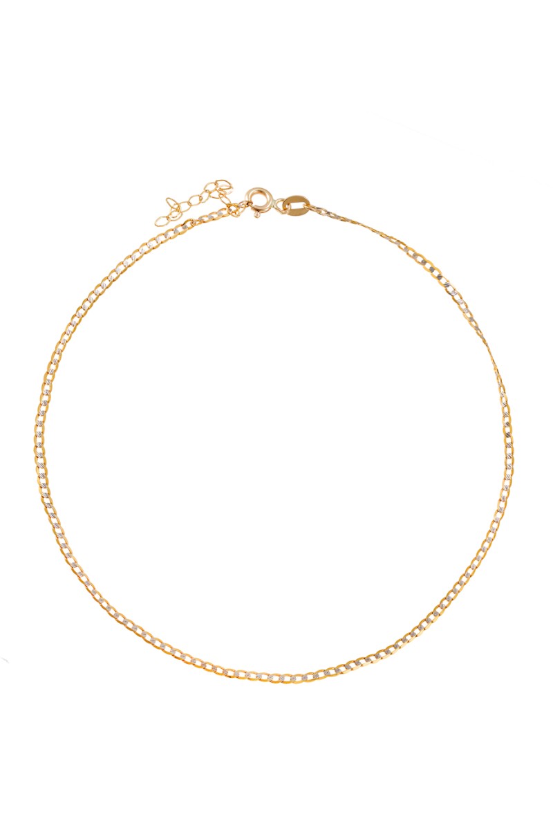 SeeK for Gold 14K FOOT Double Colour Chain