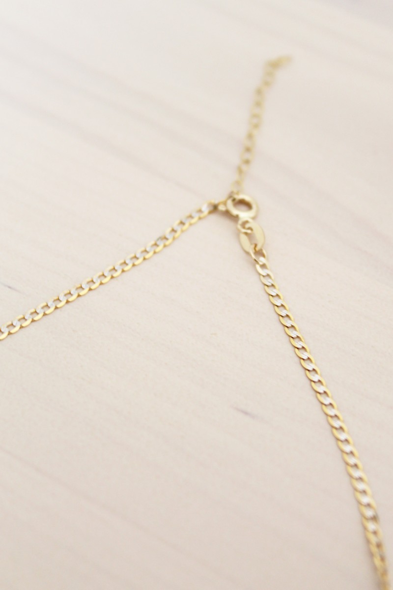 SeeK for Gold 14K FOOT Double Colour Chain
