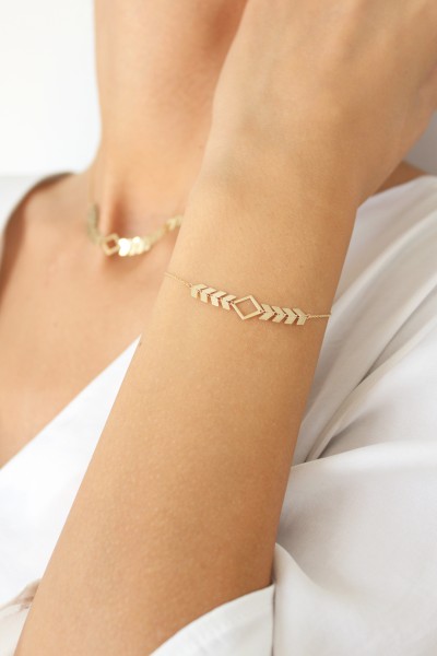 Βραχιόλι Χρυσό 14Κ Osiris