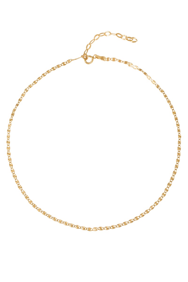 SeeK for Gold 14K FOOT Iris Chain