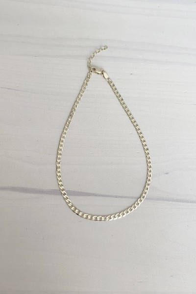 SeeK for Gold 14K FOOT Narrow Chain