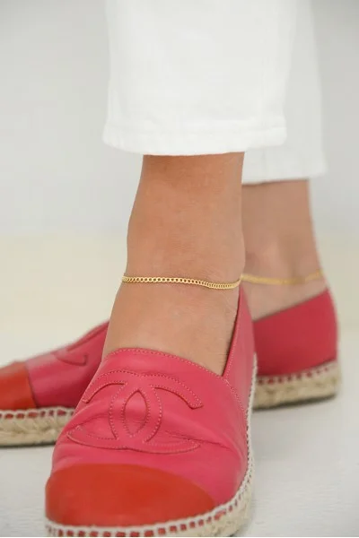 SeeK for Gold 14K FOOT Retro Shine Chain