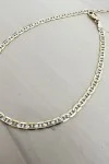 SeeK for Gold 14K FOOT Double Colour Theta Chain