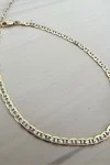 SeeK for Gold 14K FOOT Double Colour Theta Chain