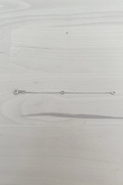 Size Matters 10cm Επέκταση Λευκόχρυση 14Κ