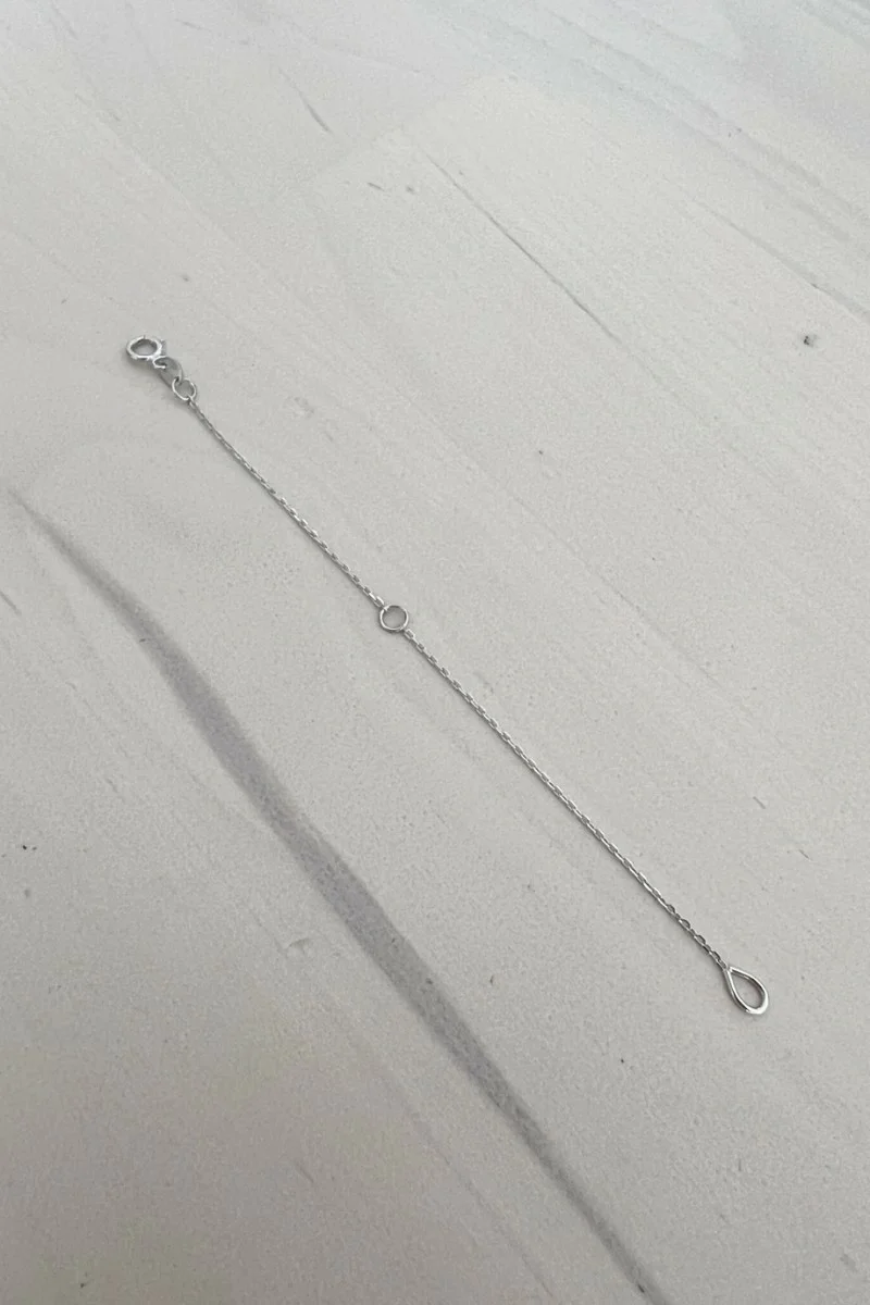 Size Matters 10cm Επέκταση Λευκόχρυση 14Κ