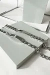 Βραχιόλι Ταυτότητα από Ατσάλι