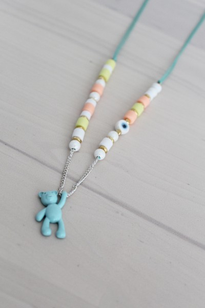 Κολιέ Tutti Frutti Mint