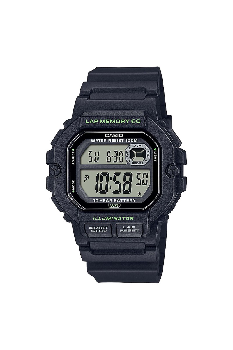 Casio Standard Rubber Strap WS-1400H-1AVEF