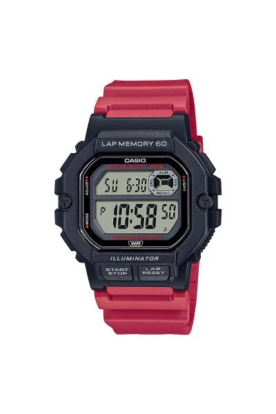 Casio Standard Rubber Strap WS-1400H-4AVEF Casio Standard Rubber Strap WS-1400H-4AVEF