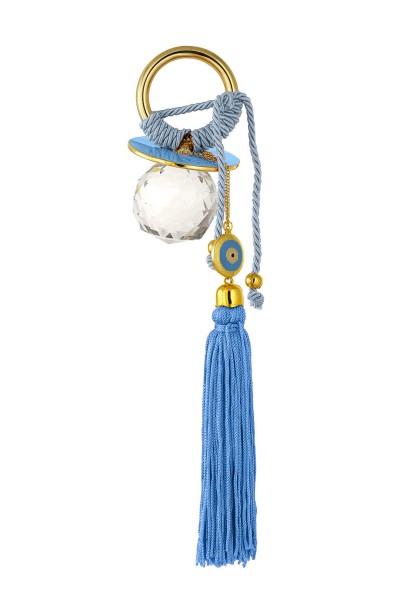 Παιδικό Φυλαχτό Γούρι Πιπίλα Γαλάζια